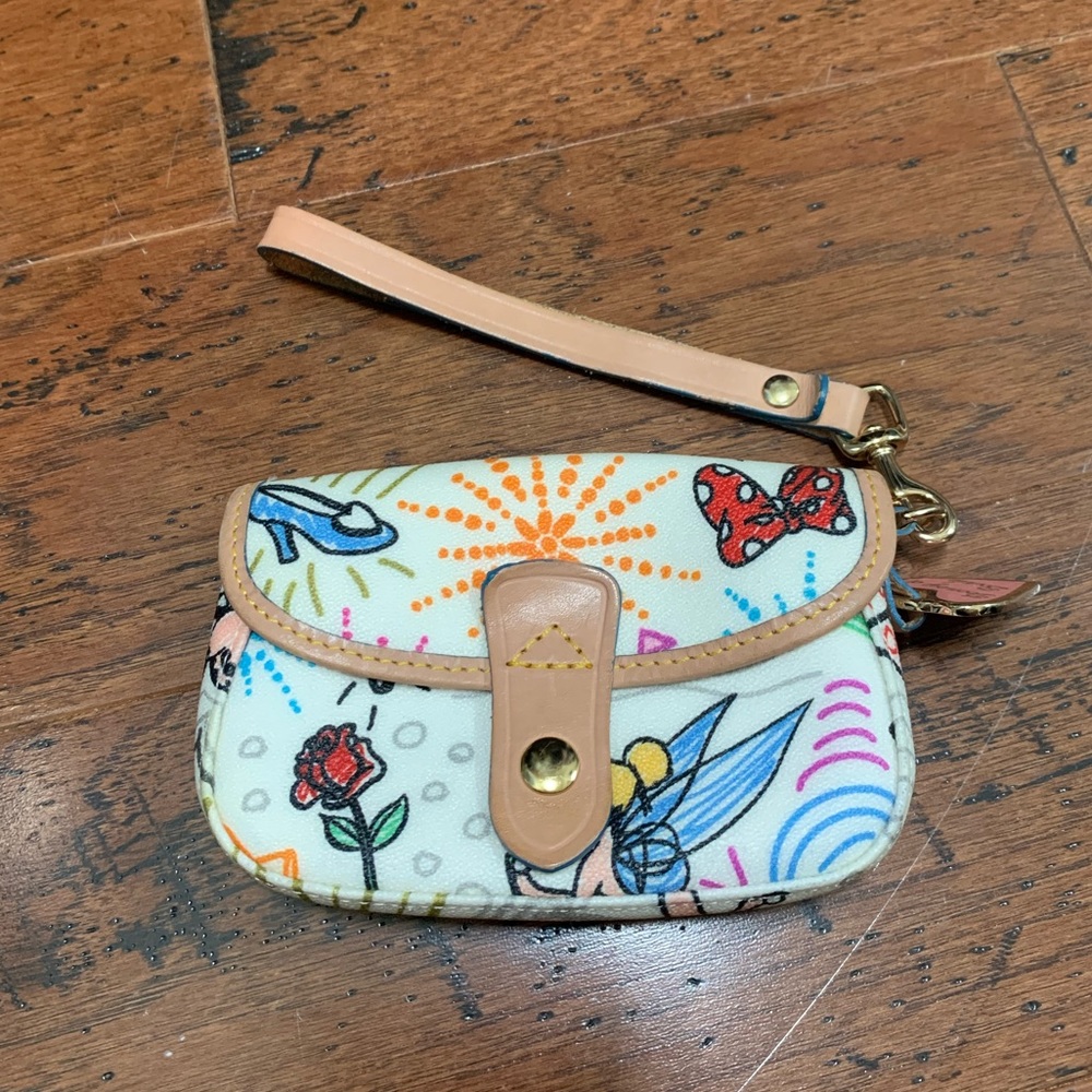 Disney print DOONEY & BOURKE wristlet